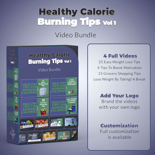 Healthy Calorie Burning Tips - Video bundle - Volume 1